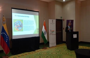 At the Annual Commercial event of the year held in Caracas, a strong push was made for increased exports from India as well also more touristic linkages. Embassy had earlier organized commercial events in all important commercial centers of Venezuela viz., Maracay, La Guaira, Maraciabo, Puerta La Cruz and Valencia.